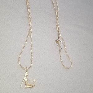 Female Figure Necklace